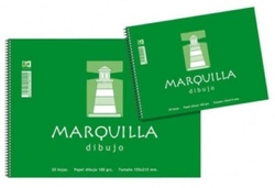 PAQ/10 BLOC DIBUIX ESPIRAL 95G Fº 20H LISO MARQUILLA