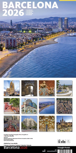 Cal. 2026 Pared (16x16 cm) Barcelona-1 (Barceloneta)