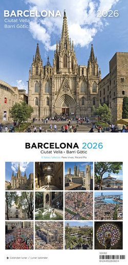 Cal. 2026 ST (14x15 cm) Barcelona 2 (Ciutat Vella)