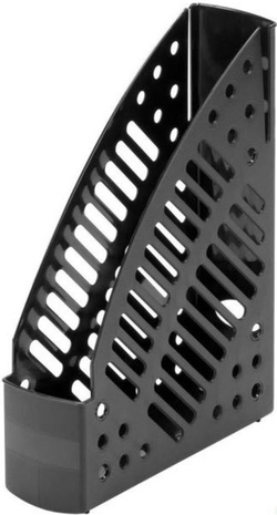 REVISTERO DE PLASTICO RECICLANDO OPACO PRETO 320X245X75MM