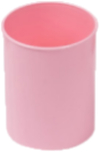 CUBILETE DE PLASTIC OPACO PASTEL ROSA