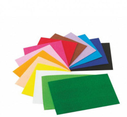 BLISTER 10 LAMINAS GOMA EVA COR LARANXA 40X60 FAIBO