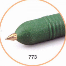 CUP OF 25 PUNCHERS THICK BRASS TIP PLASTIC BODY