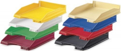 C/10 SAFATA SOBREMESA PLASTIC COLOR BLAU 350X250X65MM