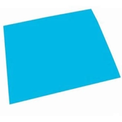 BLISTER 10 GOMA EVA SHEETS LIGHT BLUE COLOR 20X30CM FAIBO