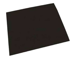 BLISTER 10 LAMINAS GOMA EVA COR NEGRO 20X30CM FAIBO