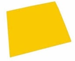 BLISTER 10 LAMINAS BORRACHA EVA COR AMARELO 20X30CM FAIBO