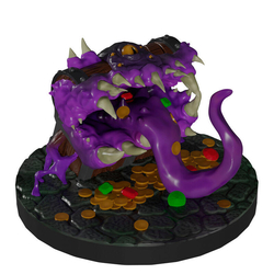 Figura De Resina Dragones Y Mazmorras Mimic