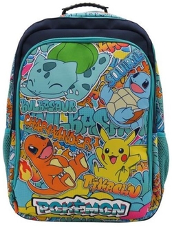 MOTXILA ESCOLAR ADAPTABLE A TROLLEY POKEMON URBAN COLORS