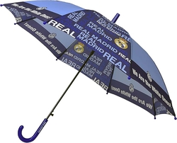 PARAGUAS AUTOMATICO POLIESTER REAL MADRID 48CM