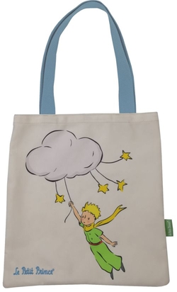BOLSO DE TELA EL PRINCIPITO NUBE