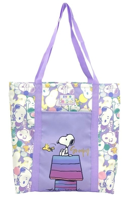 SACO DE TELA COM BOLSA SNOOPY 1950