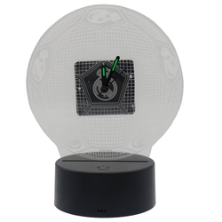 Reloj Led Real Madrid Metacrilato