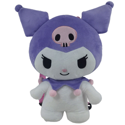 SANRIO KUROMI LILAC 3D PLUSH BACKPACK