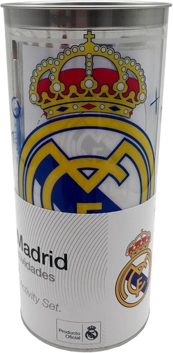 HUCHA REAL MADRID COM SET DE ACTIVIDADES 38 PEÇAS