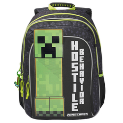 SCHOOL BACKPACK ADAPTABLE TO MINECRAFT HOSTILE TROLLEY