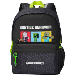 MOCHILA JUVENIL ADAPTAVEL A CARRO MINECRAFT