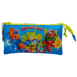 SUPERTHINGS TRIPLE PENCIL CASE