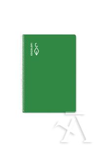 PACK/5 BLOCO Fº 50H 70G MILIMETRADO 2X2X16 ESCOLOFI VERDE