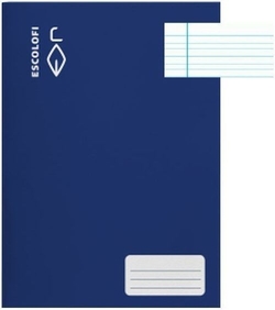 PACK/10 BLUE NOTEBOOKS 4º 32H 70G. MONTESSORI GUIDE 3.5 C/M