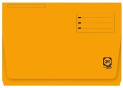 PACK/25 SUBPASTAS Fº SACO E SOLAPA 320G LARANJA