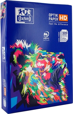 C/5 PACK 500 FEUILLES A4 80G OPTIK PAPER HD OXFORD