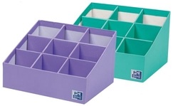 ORGANIZADOR PORTABOLIS ESCALADO 3X3 COMPARTIMENTOS SORTIDO