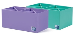 ORGANIZADOR PORTABOLIS EN CRUZ 2X4 COMPARTIMENTOS SORTIDO