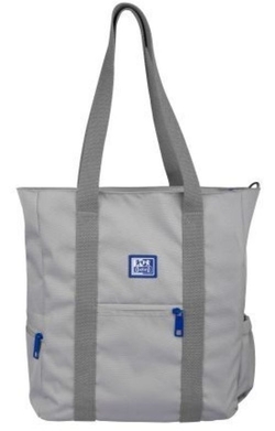 Bolso tote bag b-trendy 34x32x12 color gris oxfbag
