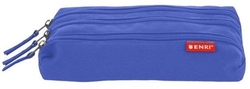 ESTOJO TRIPLO 22X4X8CM COR AZUL ENRI