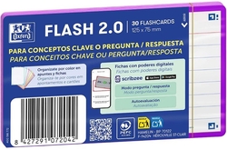 PACK FLASHCARDS 2.0 OXFORD A7 30F 1 LINEA LILA