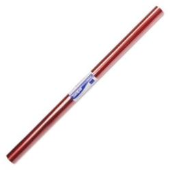CONTINUOUS ROLL METALLIC PAPER 0,5X10M RED