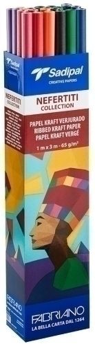 EXP 30 ROULEAUX PAPIER KRAFT VERJURADO 1X3M LINEA NEFERTITI