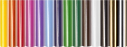 ROLO FILM AUTOCOLANTE 0,5X15M 70 MICRONS PRETO MATE