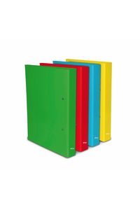 Carpeta fº 4 anillas 40mm carton forrado verde