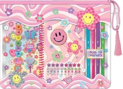 SET DE ESCRITURA DIVERTIDA GROOVY FLOWER HOT FOCUS