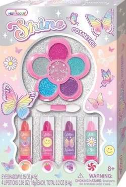VANITY AND BEAUTY BUTTERFLY HOT FOCUS COSMETIC SET