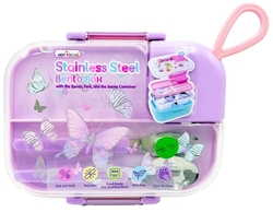 SET CAIXA PORTAMERIENDAS BUTTERFLY ACEIRO INOXIDABLE