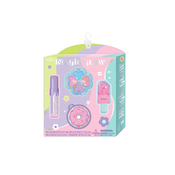 SET DE SOMBRAS DE OLLOS E PINTALABIOS MAGIC GLOW