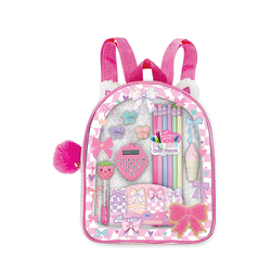 BUTTERFLY BACKPACK WITH WRITING ACCESSORIES