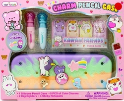CRITTER HOT FOCUS CHARMING PENCIL HOLDER SET