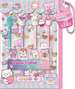 SET DE BOLIGRAFOS DE GEL CRITTER HOT FOCUS
