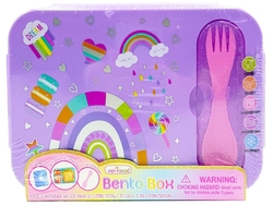 SET CAIXA PORTA MERIENDAS RAINBOW