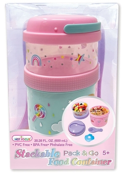 RAINBOW SNACK BOX SET