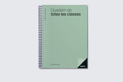 (CAT).CUADERNO ESPIRAL DE TODAS AS CLASES SEMANA VISTA.CAT