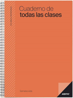 CADERNO ESPIRAL DE TODAS AS CLASES SEMANA VISTA 22,5X31CM