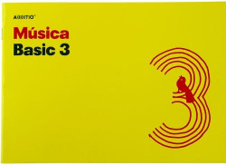 QUARTER NOTEBOOK BASIC MUSIC 3 STAFFS 24MM/PAGE