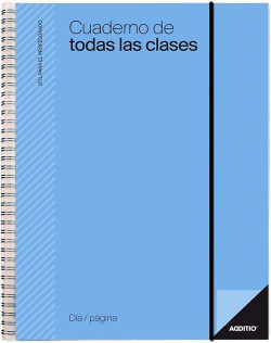 CUADERNO DE TODAS LAS CLASES D/P 17X24CM