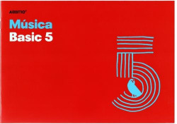 QUARTER NOTEBOOK BASIC MUSIC 5 STAFFS 16MM/PAGE