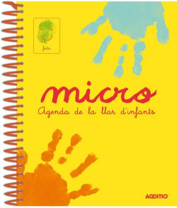 (CAT).AGENDA INFANTIL ESPIRAL MICRO A5 D/P RELAC. FAM/ESC.